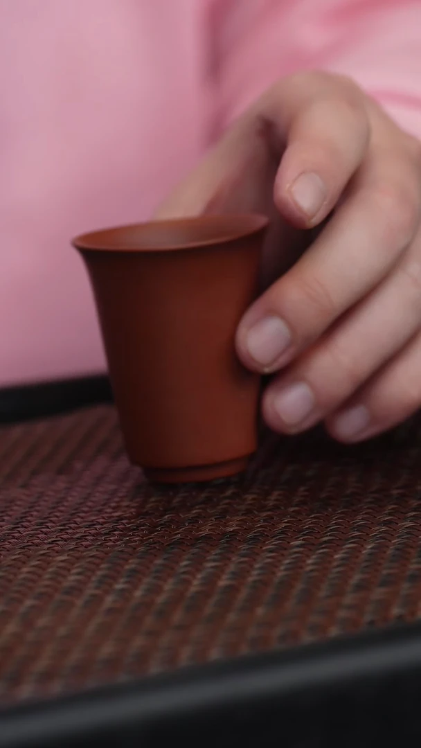 【闪购商品】宜兴紫砂原矿半手杯子