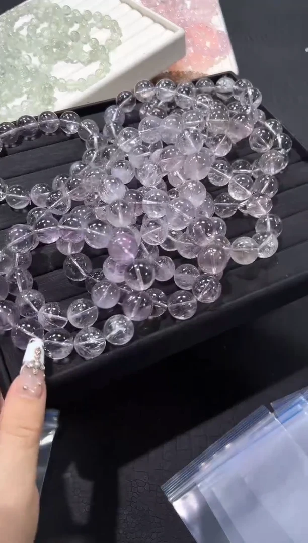 水晶手串未镶嵌28d多样性发其一【1条】默认微瑕