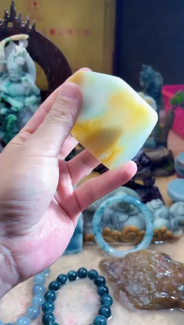 未镶嵌挂件翡翠A货张麦6110