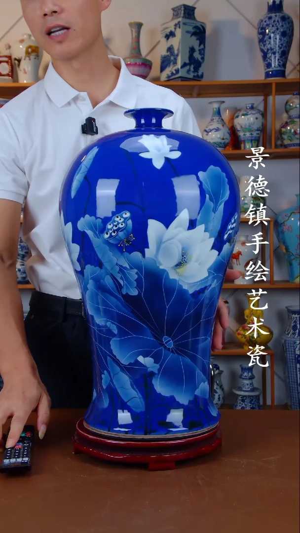 现代景德镇手工手绘陶瓷摆件42