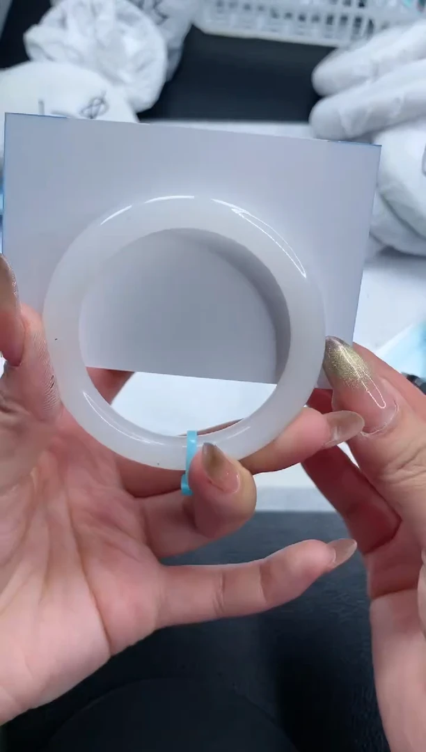 【闪购商品】石英质玉手镯未镶嵌19S250-52