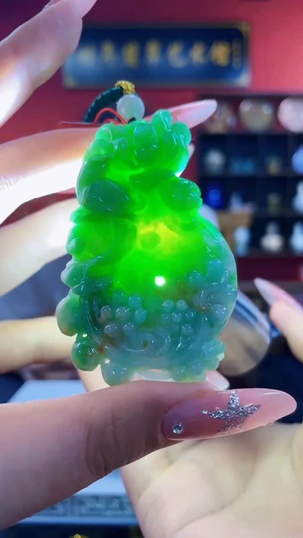 未镶嵌定制翡翠毛货翡翠MZ087