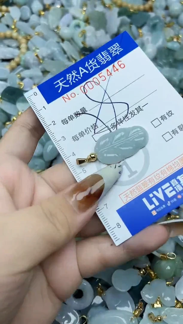 【闪购商品】翡翠颈饰未镶嵌天然A货翡翠