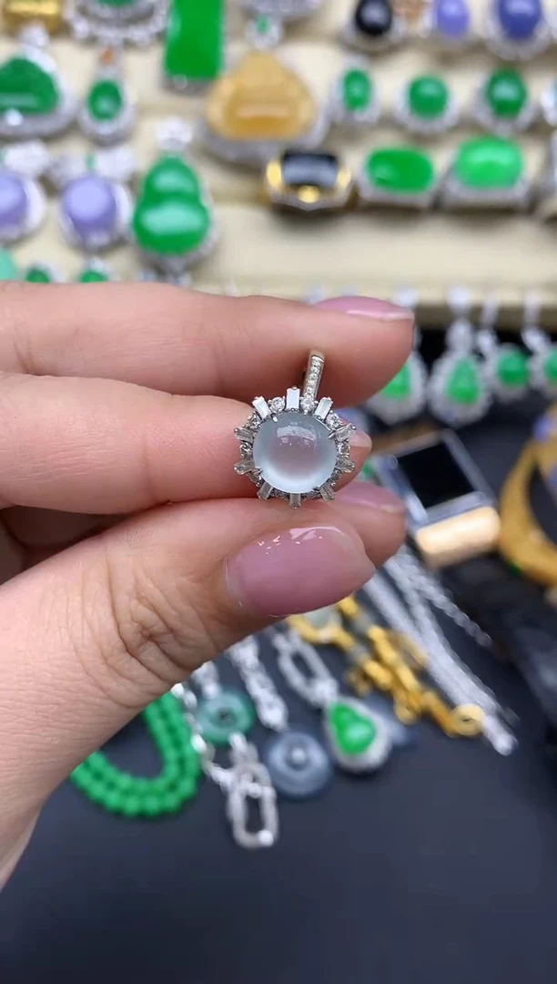 【闪购商品】翡翠戒指18K金镶嵌269-中国好珍宝