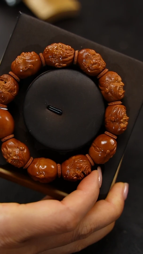 橄榄核手串/手链九林精品核雕