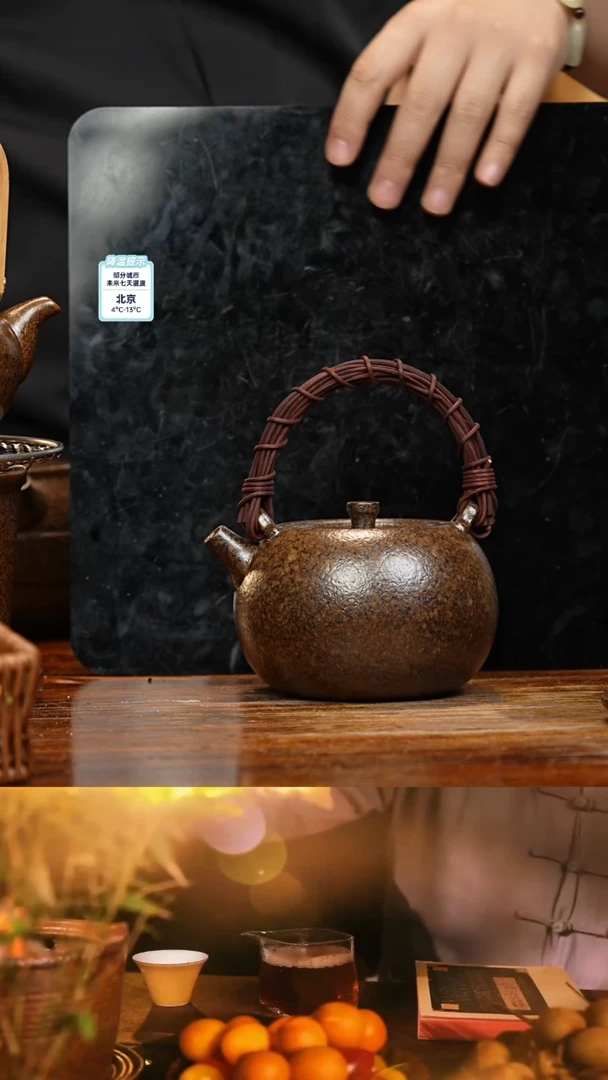 【闪购商品】紫砂茶壶八戒茶器-古法柴烧