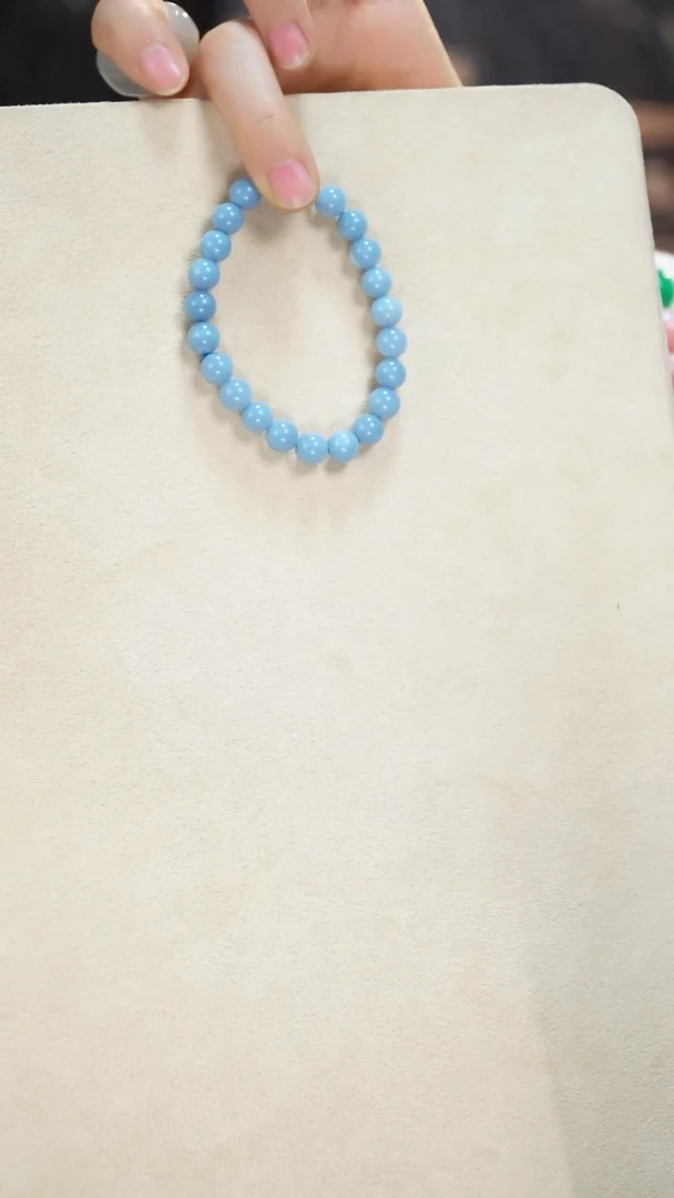 檀香木天然蓝澳宝手串