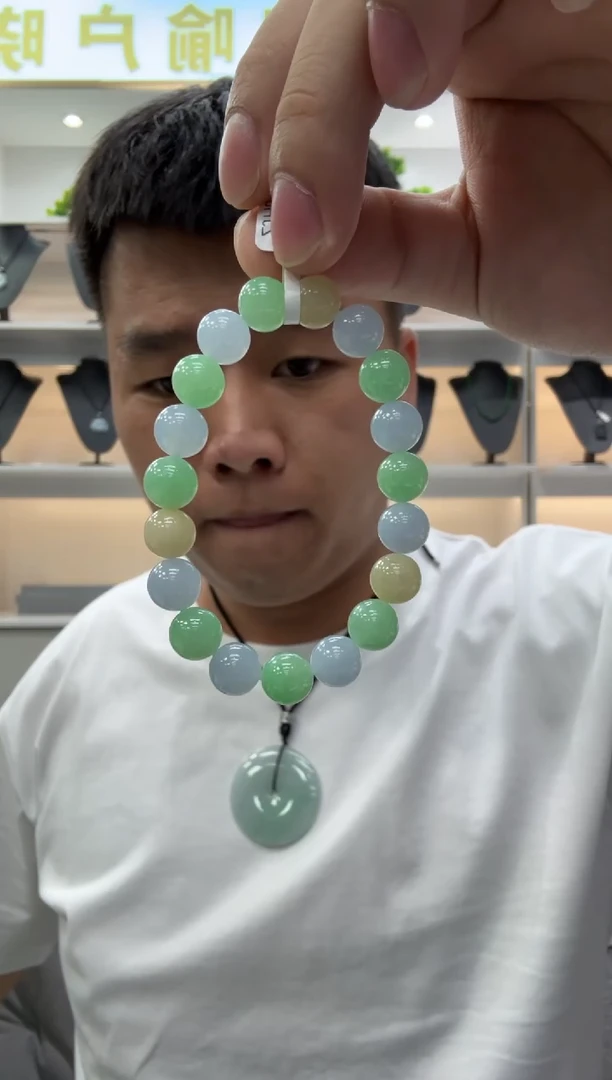 未镶嵌挂件翡翠E****t多样性天然翡翠A货孤品