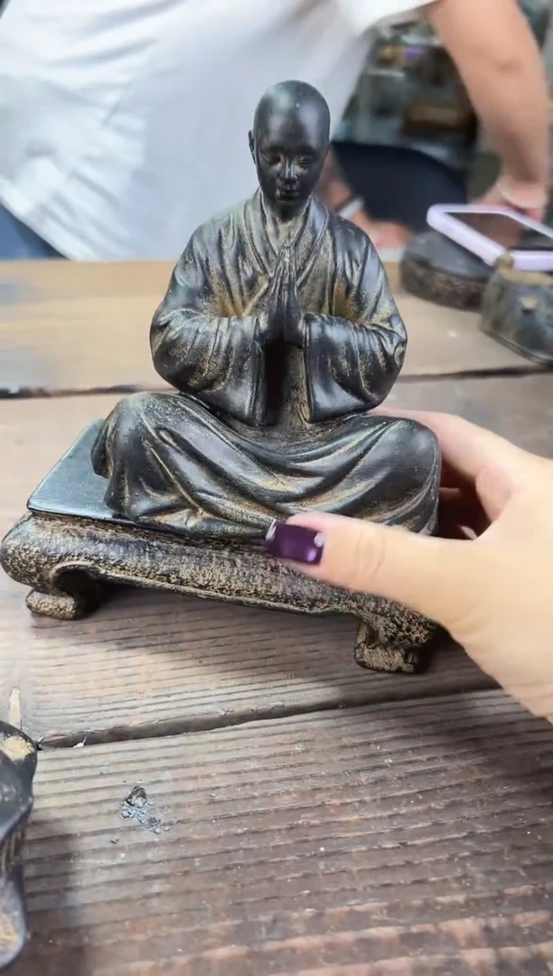 陶土【火山泥】一心向佛+将军案