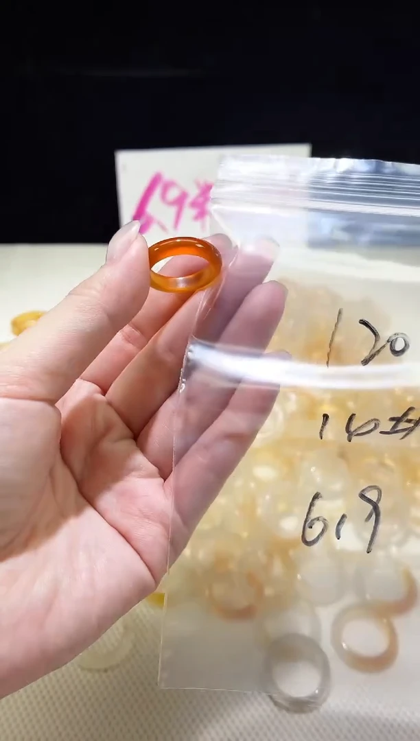 未镶嵌戒指玛瑙/玉髓120