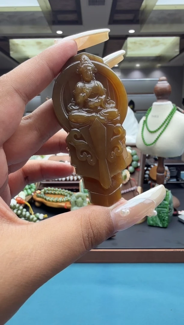 未镶嵌和田玉挂件qmt