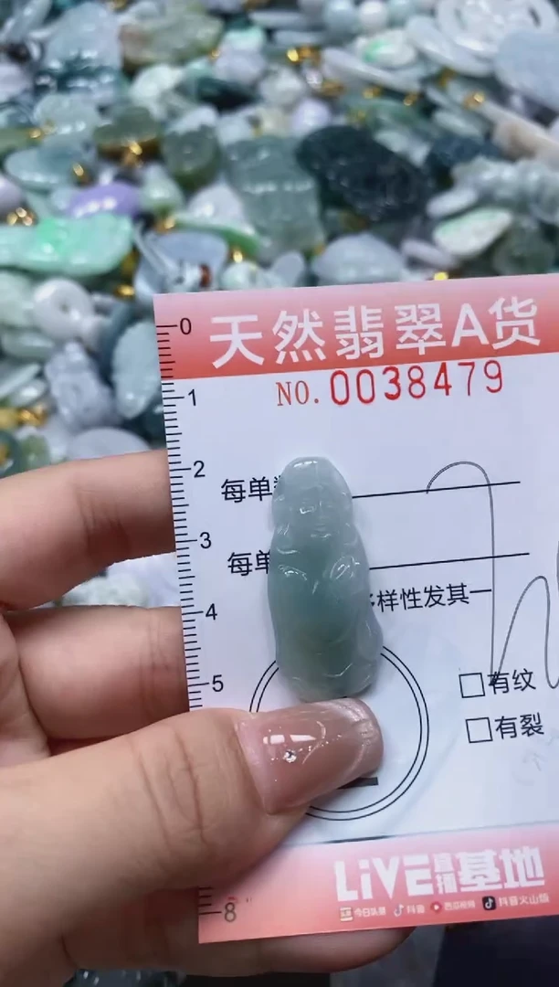翡翠未镶嵌颈饰闪购0038479