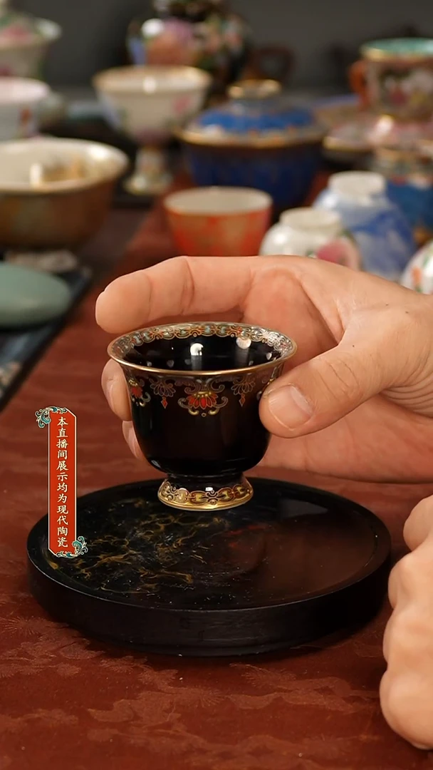 陶瓷景德镇手工手绘精美茶器