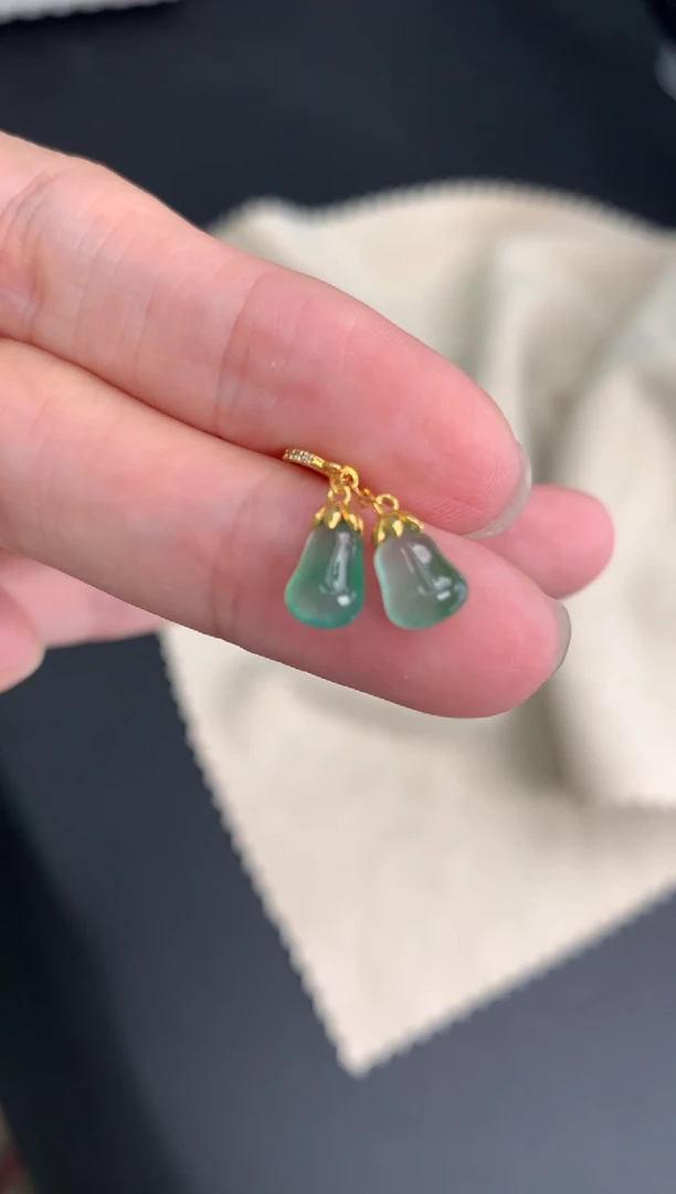 【闪购商品】定制翡翠18K金镶嵌模式推广期24小时鉴赏期