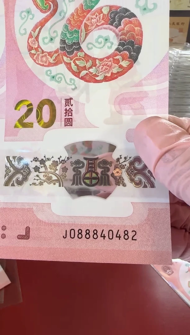 【闪购商品】塑料25蛇钞088840482单张裸