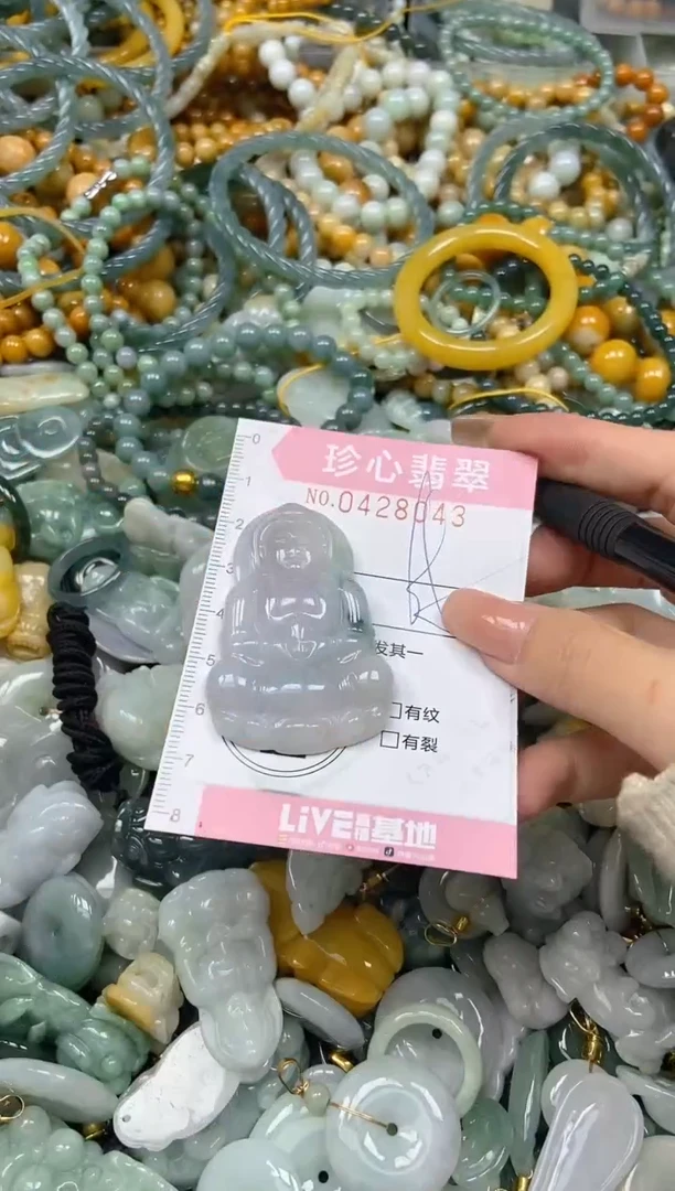 颈饰未镶嵌翡翠闪购0428043