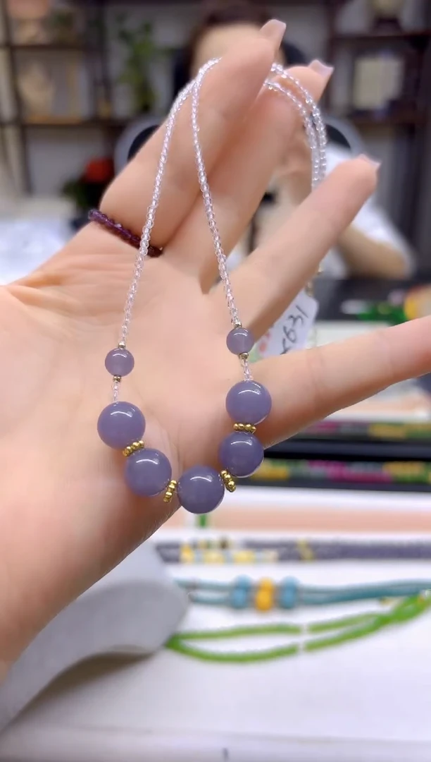 和田玉未镶嵌颈饰DIY款X631