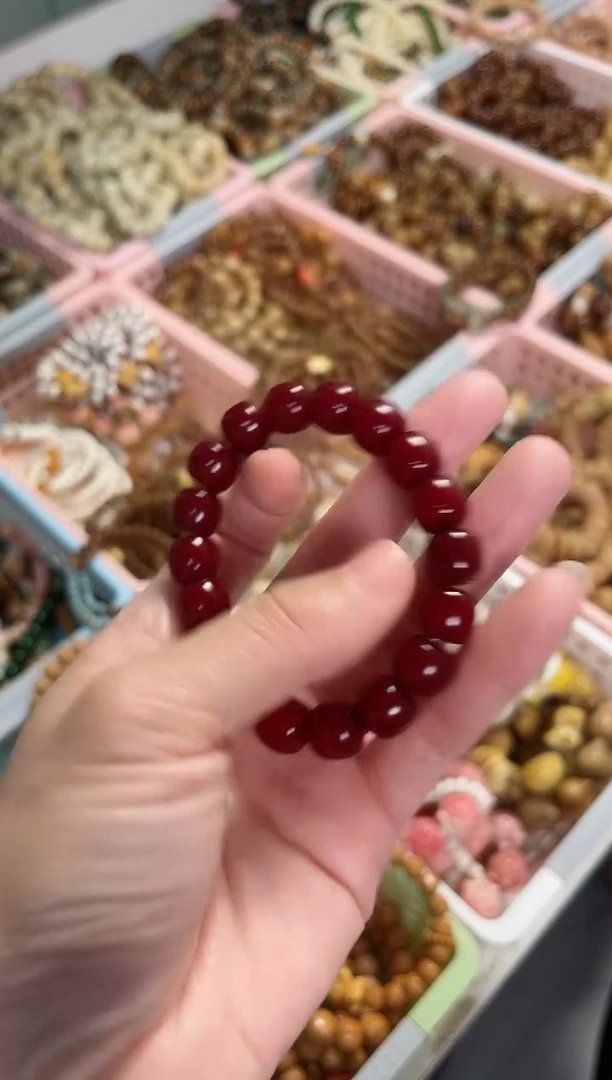 【闪购商品】菩提根/象牙果手串车厘子红