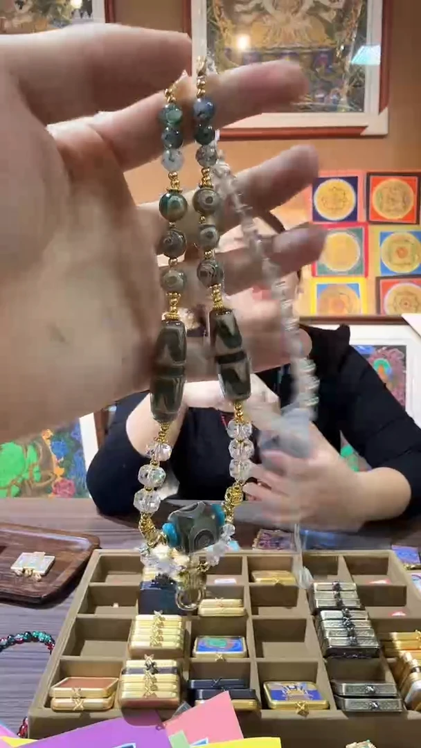 吊坠唐卡绳-纯手绘唐卡