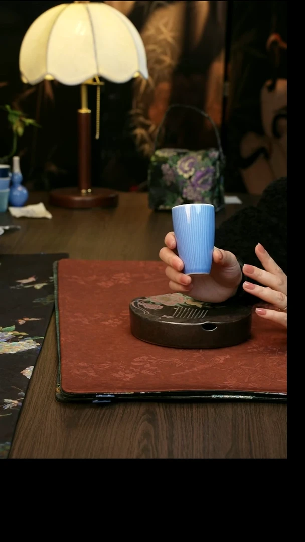 景德镇 陶瓷 颜色釉 闻香杯