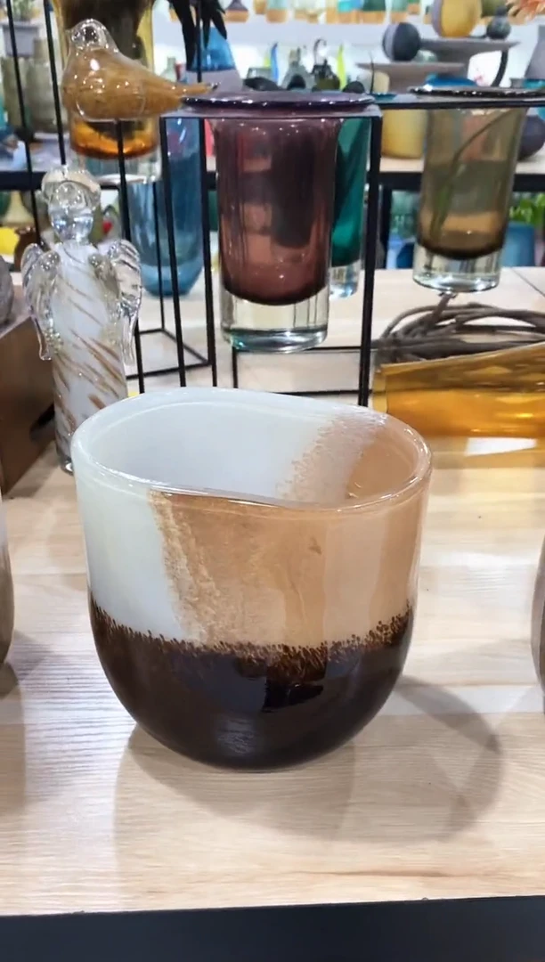 笑*慕忆家手作琉璃花瓶