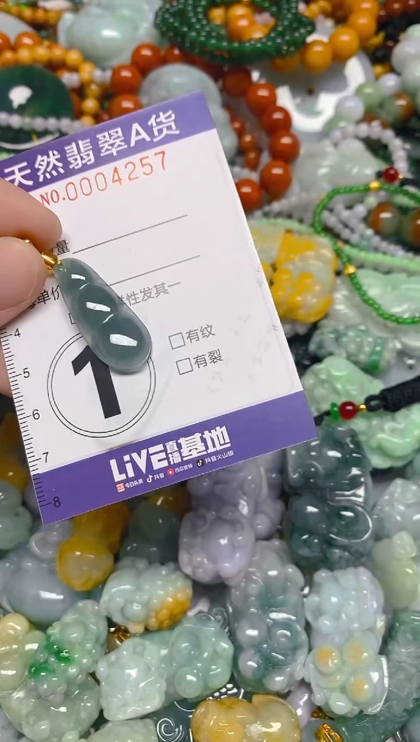 颈饰未镶嵌翡翠0004257