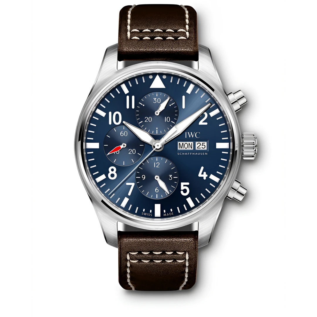 95新 IWC/万国 飞行员腕表 /自动上链/精钢/43