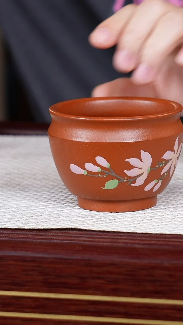 茶杯紫砂宜兴原矿紫砂主人杯
