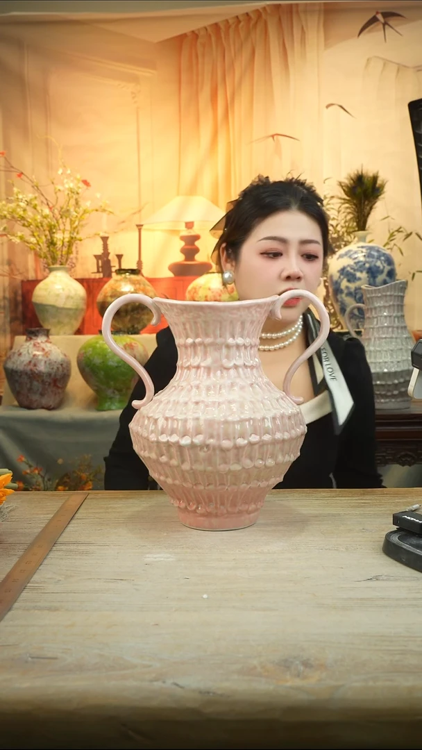 高30 口16 陶瓷花瓶