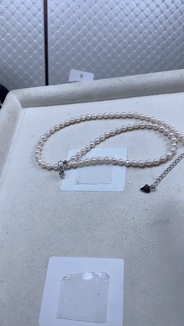 项链未镶嵌海水珍珠【纯恬珍珠】（样性发货发一）