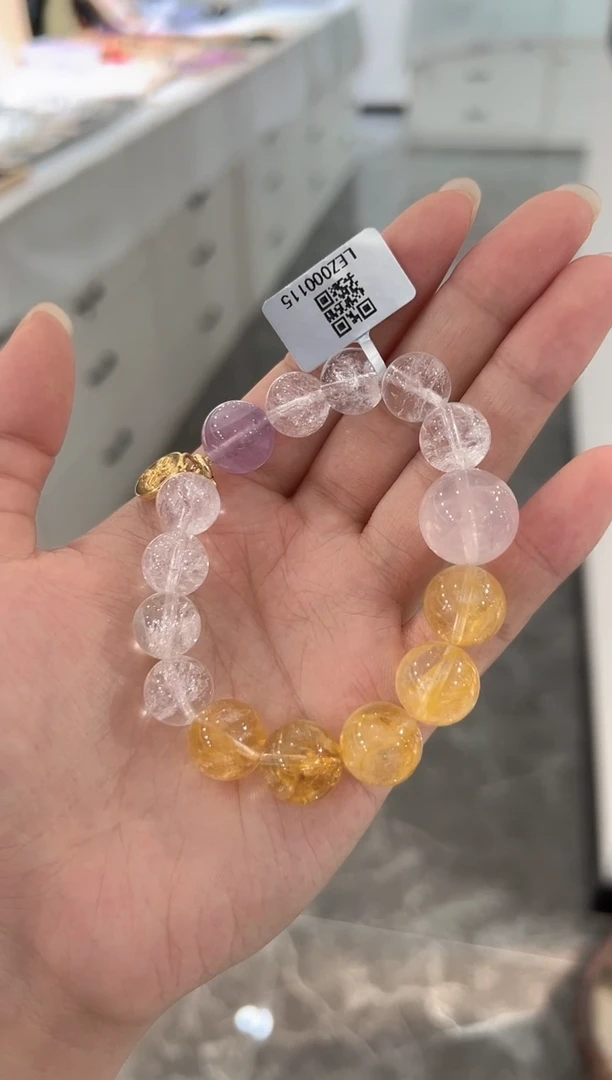 水晶手串未镶嵌手串