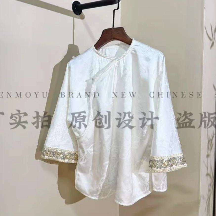 清货 CHENMOYU【沐瓷】-手工定制!短袖上衣-25888035