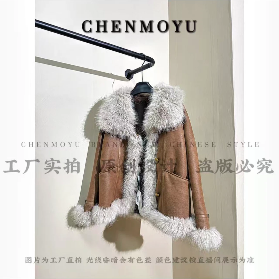 CHENMOYU【观虞】-超高级! 国风皮毛一体外套-25216011