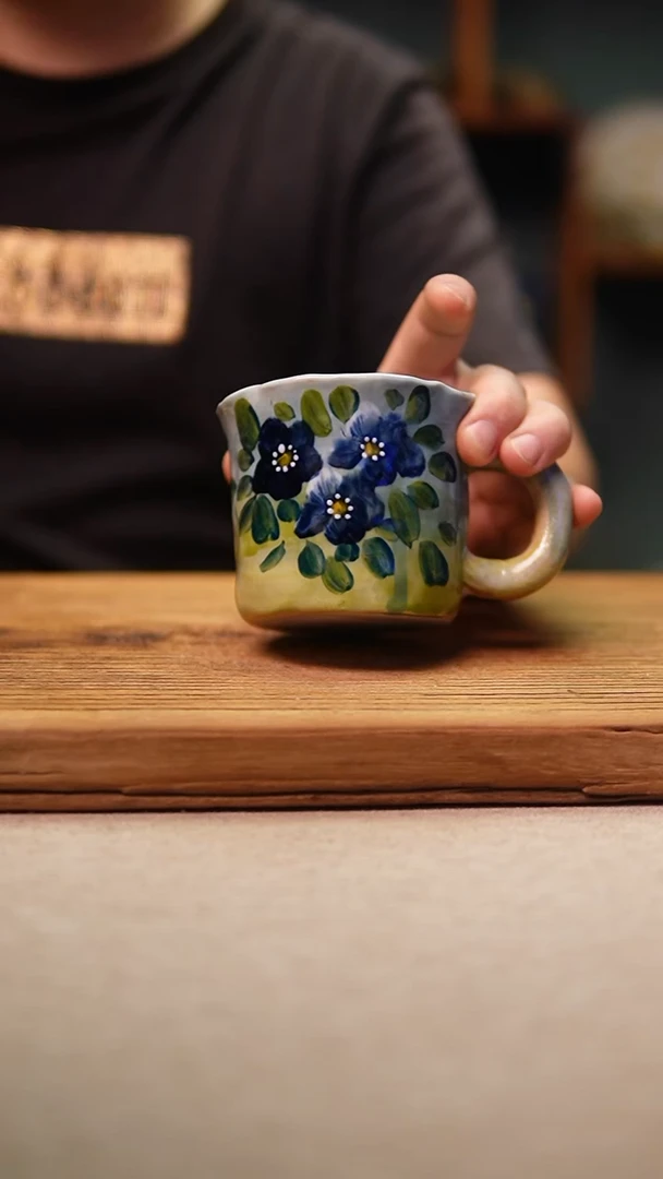 @@陶园瓷舍@@纯手工手绘@高温釉下彩