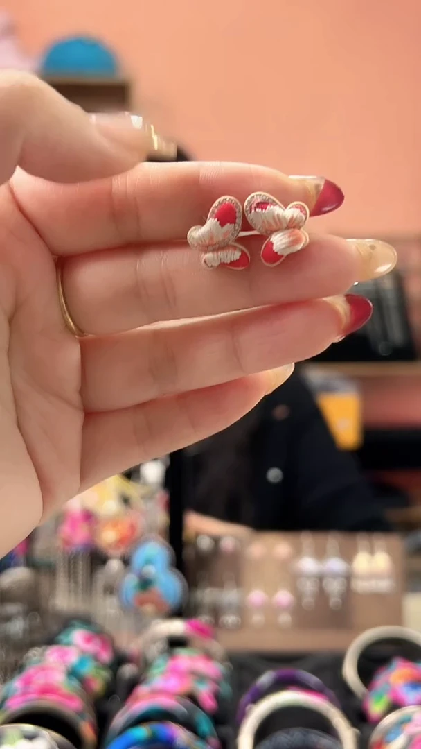 织绣艺枝独绣手工饰品56