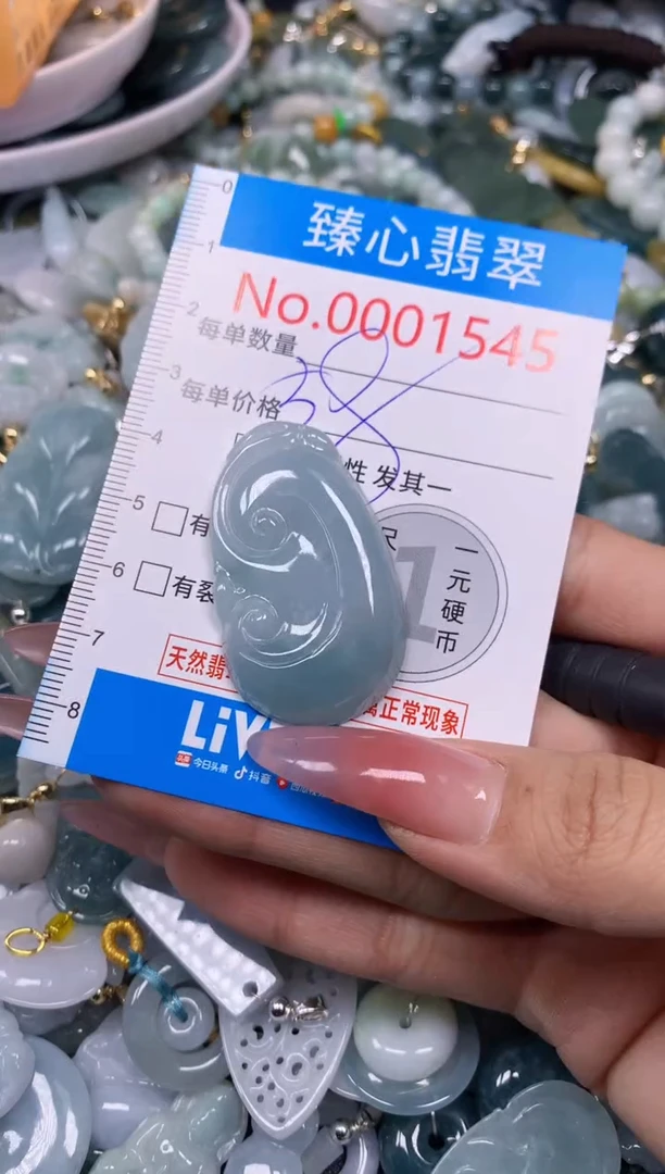 【闪购商品】翡翠颈饰未镶嵌含绳0001545