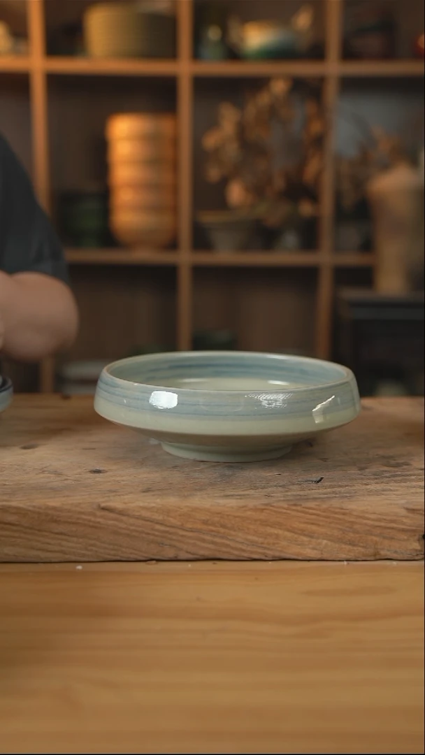 青云系列的8英寸收口盘