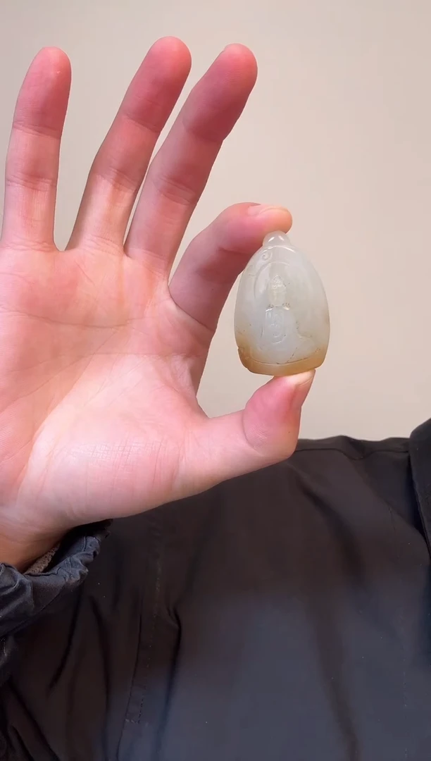 吊坠(不含链)未镶嵌和田玉吊坠