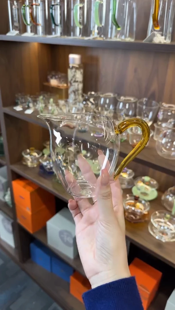 禾器 大号怡然茶海浅黄色