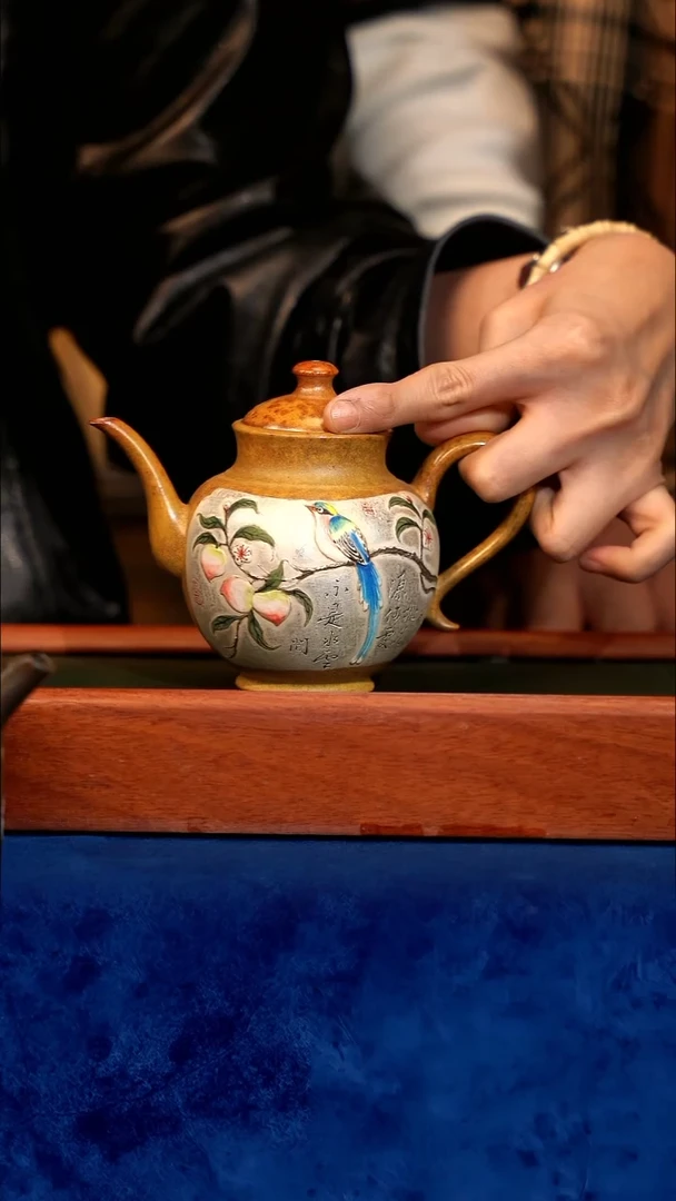 紫砂 宜兴紫砂 LJY  柴烧 宫灯