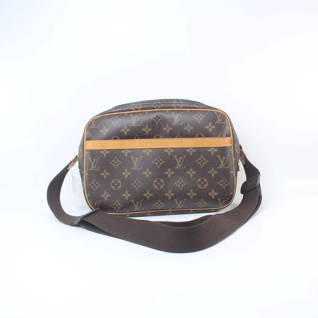 95新 LouisVuitton/路易威登 SP0093经典老花记者单肩斜跨包