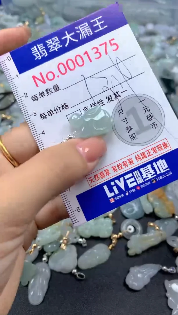 颈饰未镶嵌翡翠1375