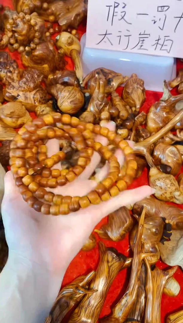 柏木（崖柏）老1.0108单条崖柏陈化手串手把