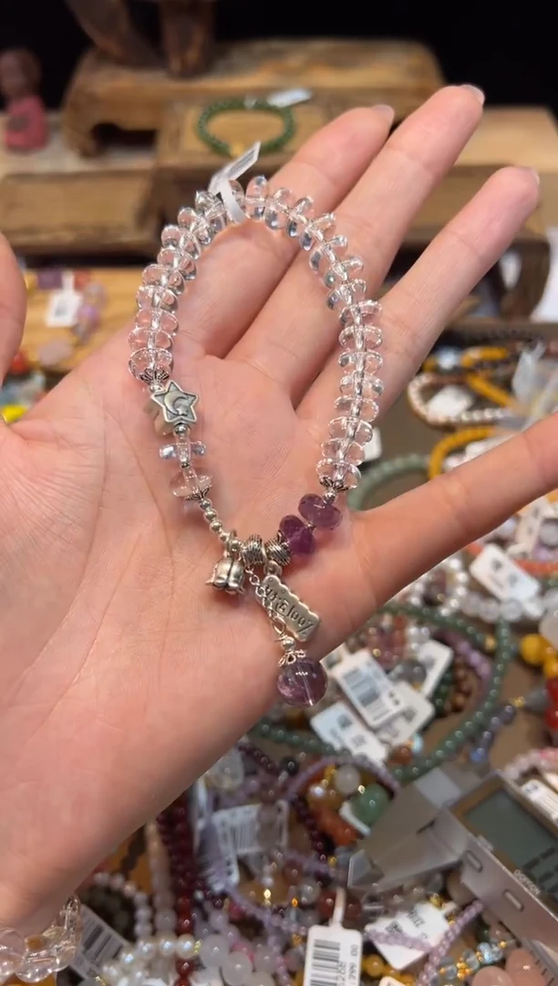 水晶手链未镶嵌手饰@@C2849