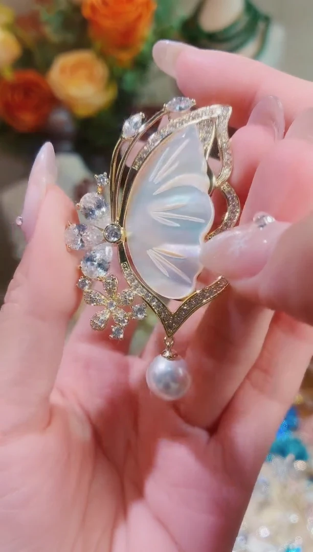 合成立方氧化锆铜合金贝蝶