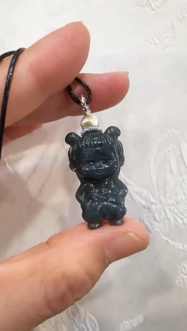 颈饰未镶嵌翡翠国风