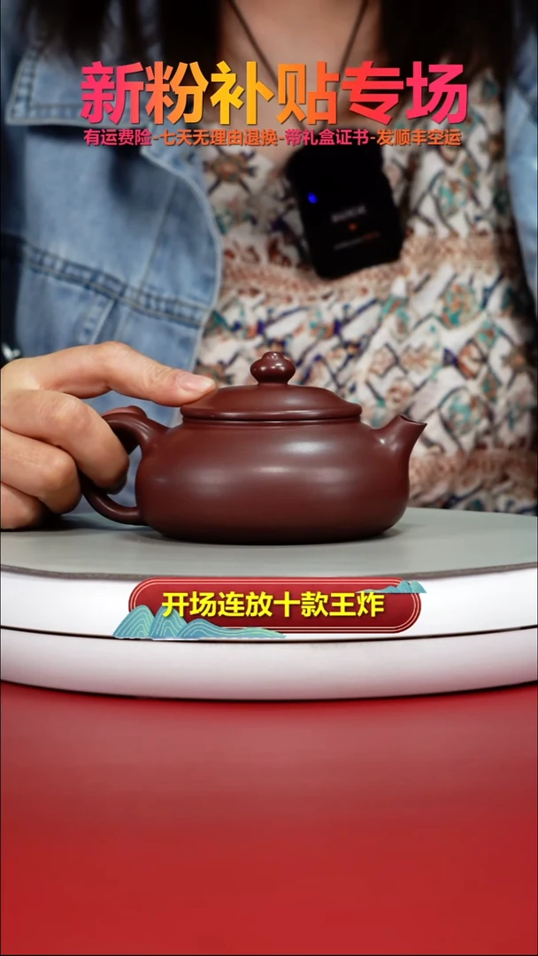 茶壶紫砂李传荣S级龙血砂光素寒江180CC