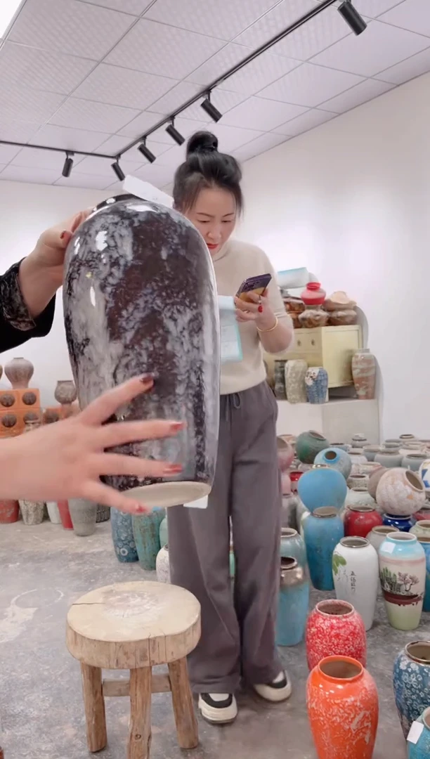 【闪购商品】瓶孤品 微瑕陶瓷花瓶 无花zd382