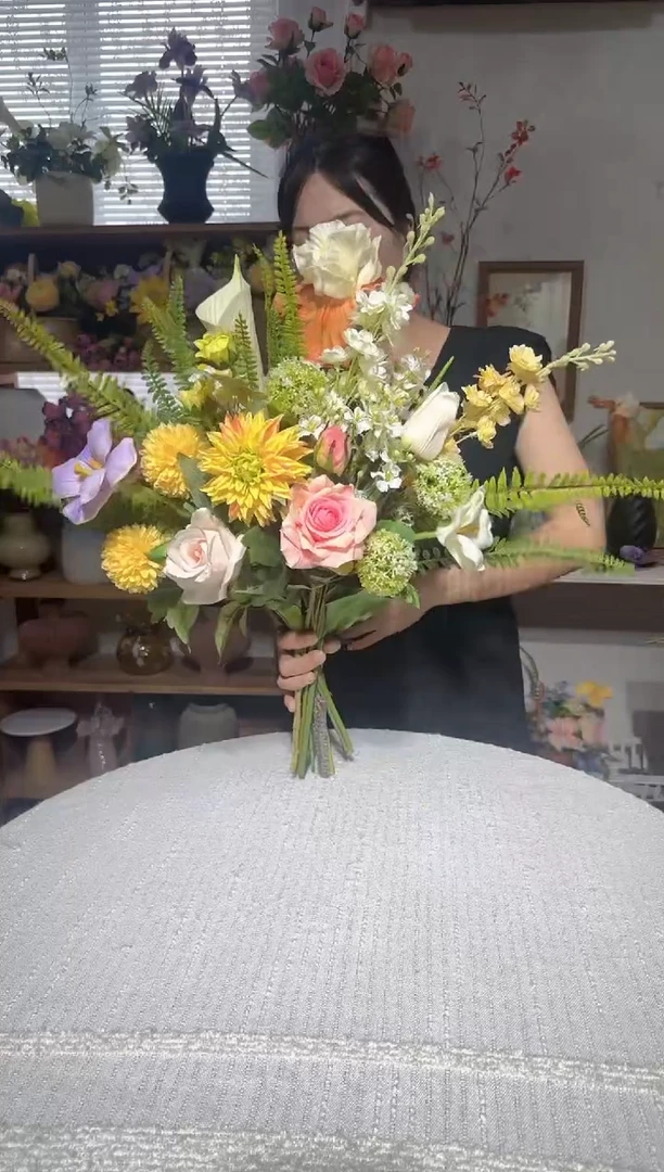 42  混搭色系手感混搭花束，清仓尾货福利