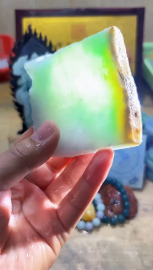 未镶嵌挂件翡翠A货常星6740
